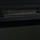 HOMCOM - Insert de foyer électrique 1400 W avec flammes réalistes, noir-Une télécommande multifonctionnelle et un interrupteur à bouton vous permettent de décider de la température 