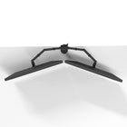 Kanto - Support de bureau pour moniteur double - Clips de gestion des câbles - Noir-Rotation du moniteur à 360° pour une orientation verticale et horizontale de l'écran