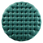 Modway - Amour Gros rond à boutons touffés Performance Velvet Ottoman - Sarcelle-6