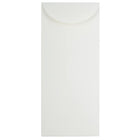 JAM Paper Enveloppes-pochette Strathmore à fermeture gommée, 4 3/4 x 11 po, blanc brillant, 1000/pqt-Blanc brillant