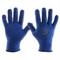IMPACTO® 601-00 X-GR Paire Doublure de Gant Antichocs, doigts complets, coussinet gel dans la paume/doigts, polycoton-1