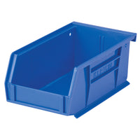 Kleton - Bac à empiler & suspendre - 4-1/8 po l x 3 po h x 7-3/8 po p - Bleu-Conçus pour être suspendus à des porte–bacs, à des panneaux, à des rails et à des chariots