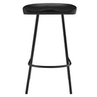 Modway - Concord Dos sans dos Tabourets de comptoir - Noir - Ensemble de 2-8