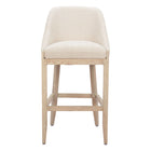 Zuo - Calmo Tabouret de bar - Beige-Design ergonomique