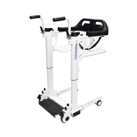 Mobile Patient Lift - Freedom Aqua - Soulève-patient de transfert imperméable sans sangle - portable-Permet des transferts sans sangle grâce à un siège pliable à 90° pour plus de confort et de dignité