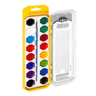 Cra-Z-Art - Aquarelles lavables avec pinceau - 16 couleurs-Ce qui facilite le nettoyage, il suffit d'ajouter de l'eau et les peintures sont prêtes pour votre prochaine séance créative. Le pinceau inclus se range facilement dans le plateau