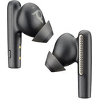 HP - Poly Voyager Free 60 - Écouteurs véritablement sans fil avec microphone-Avec trois microphones par écouteur et la technologie WindSmart pour des appels extérieurs plus clairs, vous serez toujours entendu au-dessus du bruit de fond.