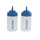 Razor - Flacons souples - 2 Pack-Lot de 2 flacons distributeurs souples en plastique. Idéal pour contenir de l'huile, de l'eau, des sauces ou des vinaigrettes à utiliser en cuisine.