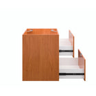 Modway - Scenic Support mural de 24" Armoire de toilette de salle de bain (lavabo non inclus) - Noyer cerisier-8