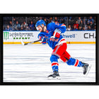 Adam Fox New York Rangers - Toile encadree - 31" x 22"-Impression sur toile de qualité supérieure avec bordures enveloppées