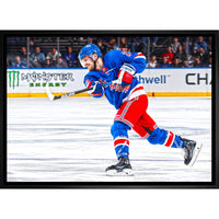 Adam Fox New York Rangers - Toile encadree - 31" x 22"-Impression sur toile de qualité supérieure avec bordures enveloppées