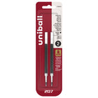 uni-ball − 207 Gel recharge − 0,5 mm − noire − paquet de 2-Gel Noir