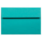 JAM Paper - Enveloppes d'invitation colorées A8 - 5,5 x 8,125 - bleu mer recyclé - Paquet de 50-Ces enveloppes sont parfaites pour envoyer des invitations, des cartes de voeux, des RSVP, des cartes de remerciement, des cadeaux d'anniversaire, des remises de diplômes, des vacances et plus encore