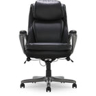 Serta® - Fauteuil de direction SmartLayers™ Arlington Air™, noir-Des coussins profonds, la zone lombaire anatomique et les couches intelligentes brevetées offrent un confort exceptionnel