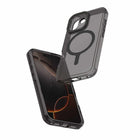 Avana - Coque MagSafe Ice iPhone 17 - Cendre-Aimants extra puissants