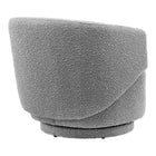 Modway - Celestia Tissu Boucle Chaise pivotante - Gris clair-Arrivée entièrement assemblée