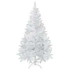 HOMCOM - Arbre de Noël Artificiel 5 Pieds Décoration Maison Fête Pin Ouverture Auto-5 pieds de haut, luxuriant avec des pointes de pin qui donnent un aspect sain et naturel 