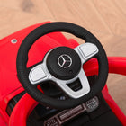 Aosom - Mercedes-benz g350 licensed toddler sliding car - rouge-Convient aux enfants de 18 à 36 mois 