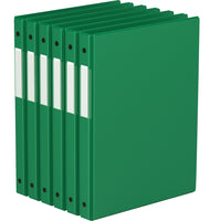 Davis Group Super économie, Reliure à anneaux ronds 5/8 po, paquet de 6 – Vert-3 Reliure À Anneaux