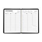 Mead - Cahier de rendez-vous hebdomadaire/mensuel 2027 - 11 po H x 8 1/2 po l - couleurs assorties - bilingue-Couverture en poly noir ou gris (choix de couleur non disponible)