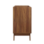 Modway - Soma 36" Armoire de toilette de salle de bain (lavabo non inclus) - Noyer-Jambes écartées
