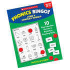 Scholastic Teaching Solutions - Bingo phonétique : Cahier d'activités sur les voyelles longues et complexes-Enseigne plus de 20 modèles d'orthographe à voyelles longues et complexes