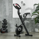 Soozier - Vélo d’exercice pliable avec résistance magnétique réglable à 8 niveaux-Système de résistance magnétique à 8 niveaux et hauteur de selle réglable à 7 niveaux pour s’adapter à votre rythme