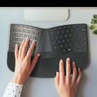 Incase par Microsoft - Clavier ergonomique compact - Français canadien - Noir-Garantie limitée d'un an