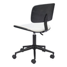 Zuo - Duravel Chaise de bureau - Blanc/Noir-6