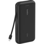 Belkin - Batterie externe Belkin BoostCharge avec câble USB-C intégré - 20 000 mAh - noir-Câble USB-C intégré