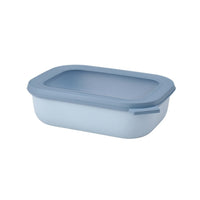 MEPAL - Contenant multi-bol Cirqula - 1000 mL - bleu nordique-Conçu pour une forte étanchéité qui retient la fraîcheur et les odeurs pour garder les aliments frais plus long temps