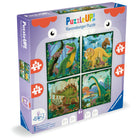 Ravensburger - Puzzle UP! Les dinosaures ensemble-Dimensions des puzzle : 8,74 x 8,74 po
