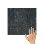 Exform - Fauteuil SLOANE Sofa-In-a-Box une place avec accoudoir - Noir-Confort profond, ergonomique et soutenant
