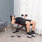 Soozier - Banc d'entraînement réglable-Structure en acier renforcé capable de supporter un poids de 660 lb (300 kg)