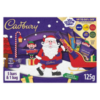Cadbury - Boîte-cadeau moyenne Père Noël - Chocolats festifs-Boîte assortie de chocolats au lait Cadbury
