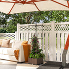 Outsunny - jardinière surélevée avec cage pour plants de tomates-Vous pouvez choisir d'utiliser le bac et le treillis ensemble ou séparément  