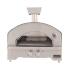 Kucht - Four à pizza portatif au propane pour l’extérieur Napoli - Acier inoxydable-Boutons de contrôle manuels de haute qualité