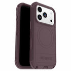 OtterBox - Étui Defender Pro MagSafe avec Contrôle de la Caméra pour iPhone 17 Pro - Début de sentier Violet-Construction robuste mais fine avec des bords en caoutchouc adhérents pour un transport sécurisé et une absorption des chocs