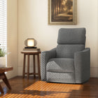 HOMCOM - Fauteuil inclinable électrique avec ports USB - gris foncé-Moteur électrique silencieux pour une inclinaison sans effort et paisible 