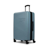 Reebok - Valise d'enregistrement rigide 30po de la collection Repetition - Turquoise-Fabriqué en ABS/PC léger et résistant