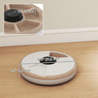 PawHut - Distributeur automatique de nourriture pour chat avec minuterie pour 6 repas - brun clair-Le design sans fil, fonctionnant sur piles, vous permet de le placer n'importe où dans la cuisine 