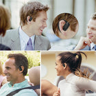 échelon - RoundSound OpenEar Écouteurs sans fil, Noir-Commandes tactiles Gérez sans effort la musique, les appels et les assistants vocaux grâce aux commandes tactiles intuitives