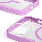 Ideal of Sweden - Étui Frame MagSafe Rose pour iPhone 16-Compatible avec nos chargeurs sans fil et MagSafe