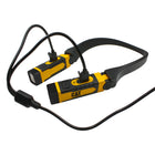 CAT - Lampe de cou rechargeable 300 lumens-Deux modules lumineux réglables : Ciblez des zones de travail spécifiques grâce au contrôle indépendant du faisceau