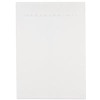 JAM Paper - Enveloppes à ouverture au sommet avec rabat autoadhésif, 7,5 x 10,5 po, blanc, 500/paquet (356828779)-Enveloppes blanches