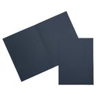 JAM Paper - Chemises de présentation, lin bleu marine, 9 x 12, paquet de 100-Taille : 9 x 12 pouces