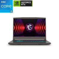 MSI - Ordinateur portable de jeu Thin 15 B12UCX-1684CA 15,6 po - Core i5-12450H - RTX 2050 - 512 Go SSD - 16 Go RAM - Windows 11-Processeur: Intel® Core™ i5-12450H