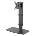 Kanto - Support de bureau universel pour moniteur - Hauteur réglable - Rotation à 360 degrés - Noir-Compatible avec les formats VESA 75 x 75 et 100 x 100