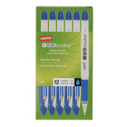 Staples - Stylos à bille Icebreaker - 1,0 mm - bleu - paquet de 12-Encre bleue 