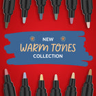 Sharpie - Marqueurs créatifs Sharpie, Tons chauds, marqueurs acryliques à base d’eau, pointe ronde - Paquet de 12-Marqueurs de couleur vive qui créent des traits éclatants sur les surfaces claires et foncées et font des traits saisissants sur le papier, le métal, le bois, la céramique, le verre, la pierre, la toile et plus!
